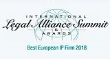 Leaders League Лучшая Европейская Фирма в Области Интеллектуальной Собственности 2018