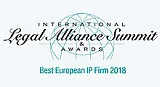 Leaders League Лучшая Европейская Фирма в Области Интеллектуальной Собственности 2018